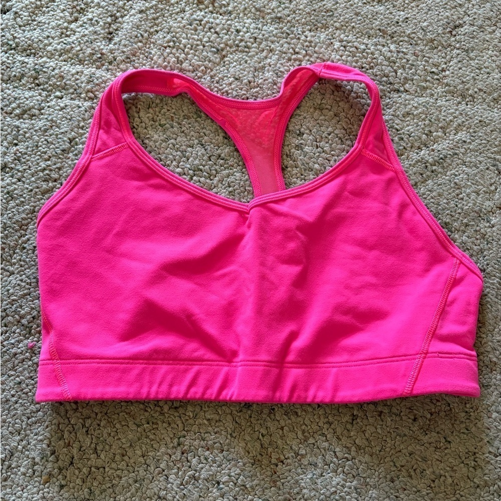 Victoria's Secret Bright Pink Sports Bra